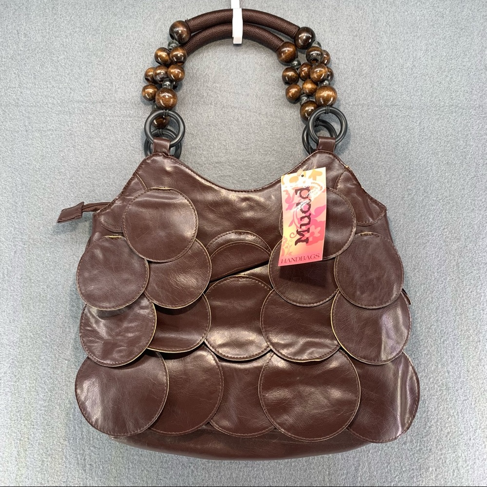 Mudd Handbag Purse Y2K brown hobo